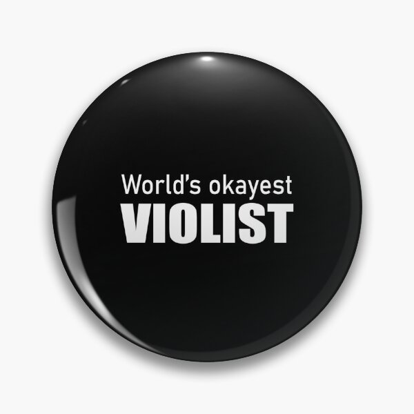 Item preview, World's Okayest Violist Viola Player Sticker designed and sold by allysonhat.