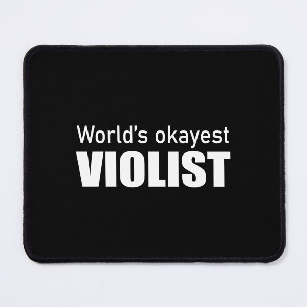Item preview, World's Okayest Violist Viola Player Sticker designed and sold by allysonhat.