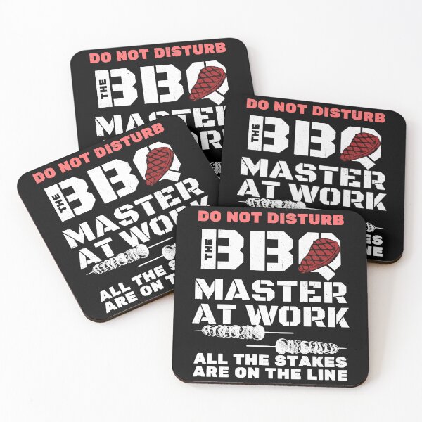 Item preview, Do not disturb BBQ master at work stakes designed and sold by Chaos-Touch.