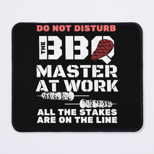 Item preview, Do not disturb BBQ master at work stakes designed and sold by Chaos-Touch.