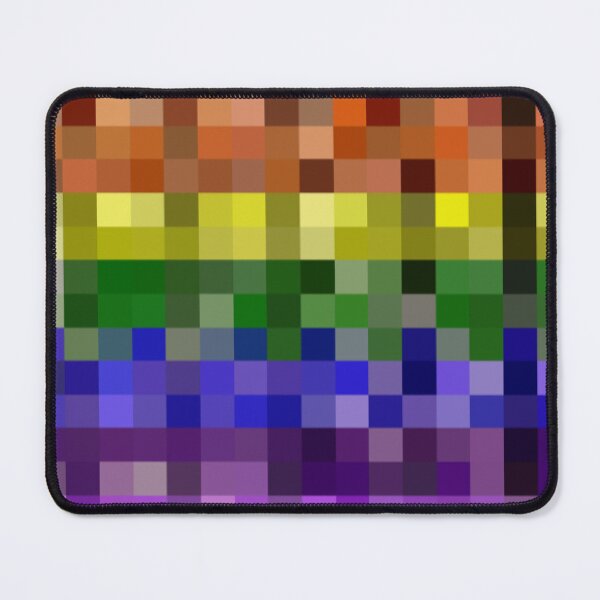Item preview, Pixelated rainbow designed and sold by GingerCatCo.
