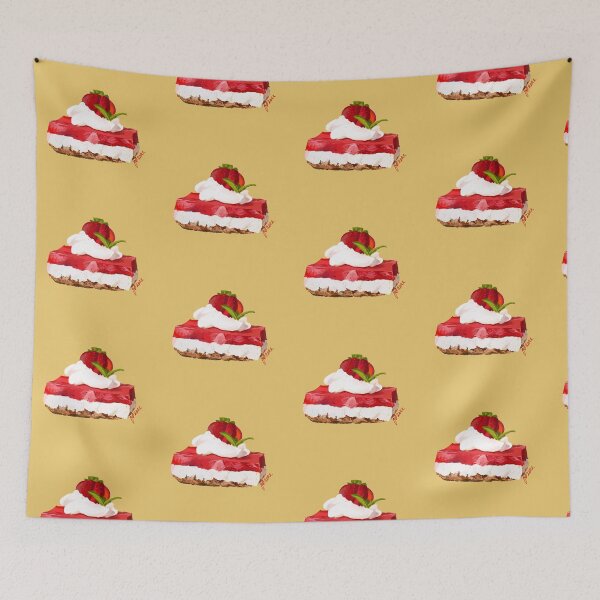 Item preview, Strawberry Flan designed and sold by GillianTapping.