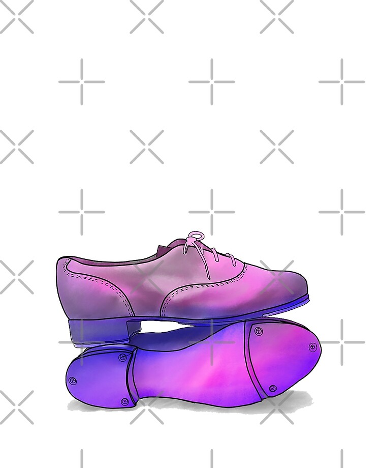 Purple tap store shoes