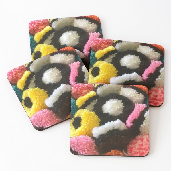 Item preview, Liquorice allsorts fluffy designed and sold by GingerCatCo.
