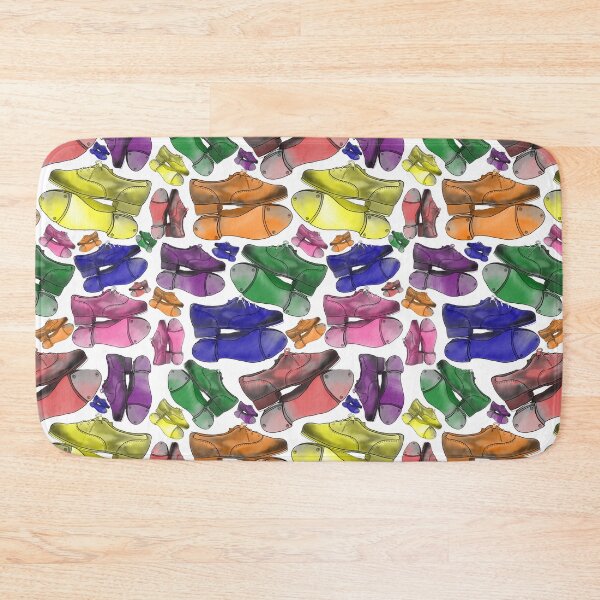 Item preview, Tap Dance Shoes Pattern in Multi designed and sold by Tara Barnaba.
