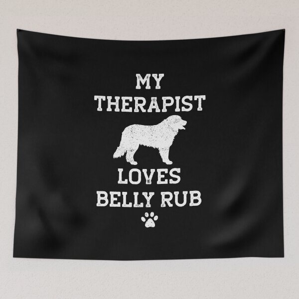 Item preview, My Therapist is My Golden Mountain Dog designed and sold by rafaeltto.