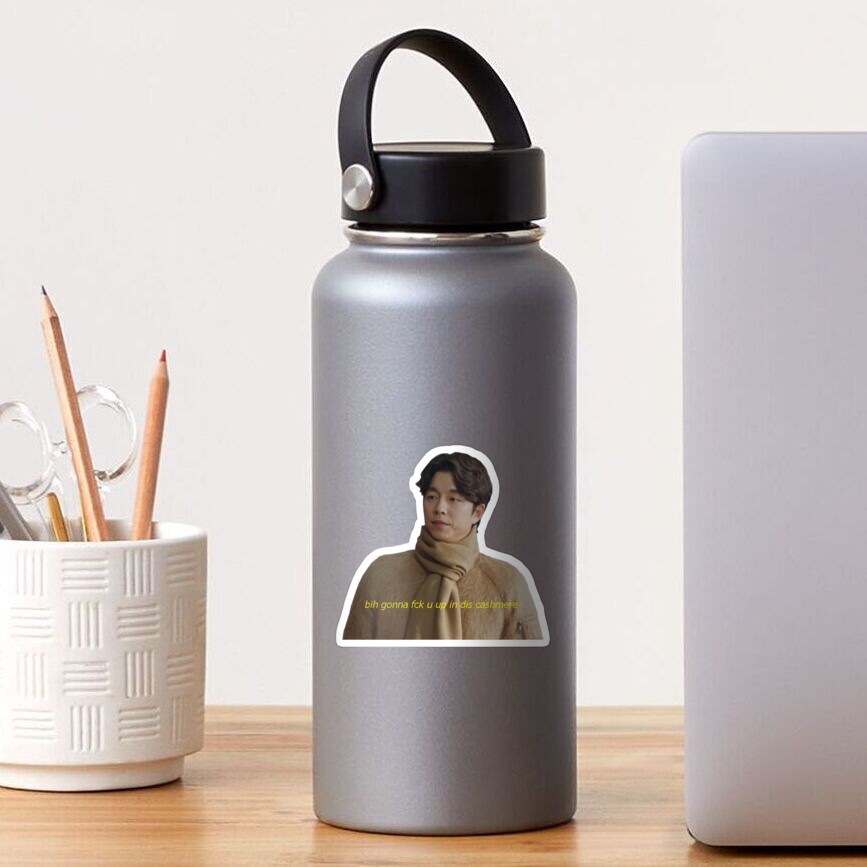 Kim Shin will mess you up Sticker
