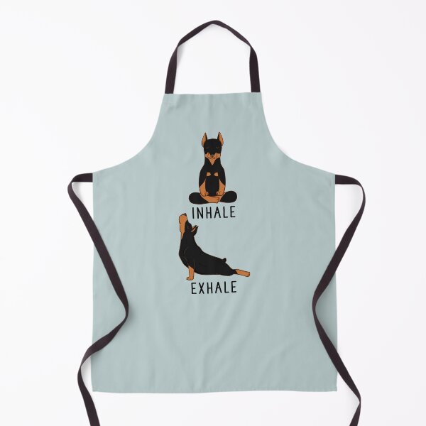 Item preview, Inhale Exhale Doberman Pinscher Yoga designed and sold by thepawster.