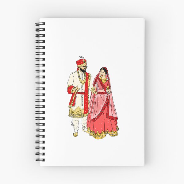 Item preview, Indian Bride and Groom designed and sold by Manisha Mandal.