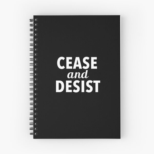 Item preview, Cease & Desist designed and sold by twHistory.