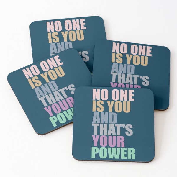 Item preview, No One Is You And Thats Your Power   designed and sold by HiDearPrintt.