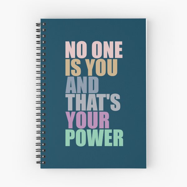 Item preview, No One Is You And Thats Your Power   designed and sold by HiDearPrintt.