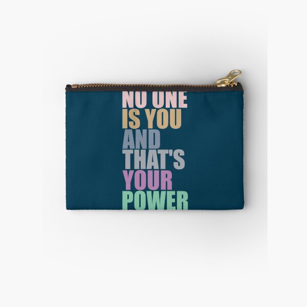 Item preview, No One Is You And Thats Your Power   designed and sold by HiDearPrintt.