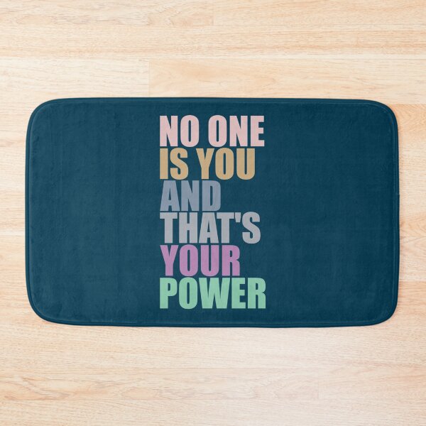 Item preview, No One Is You And Thats Your Power   designed and sold by HiDearPrintt.