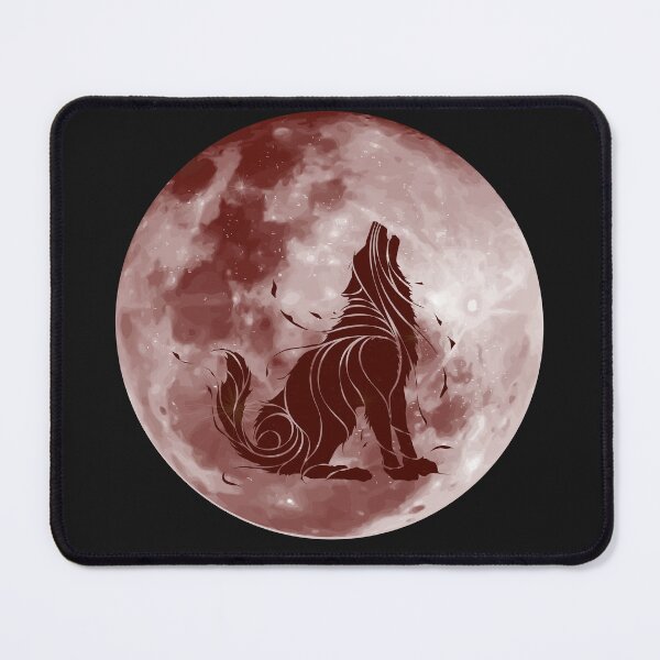 Item preview, Full Moon Wolf Halloween Costume Moon Silhouette designed and sold by OSTONSHOP.