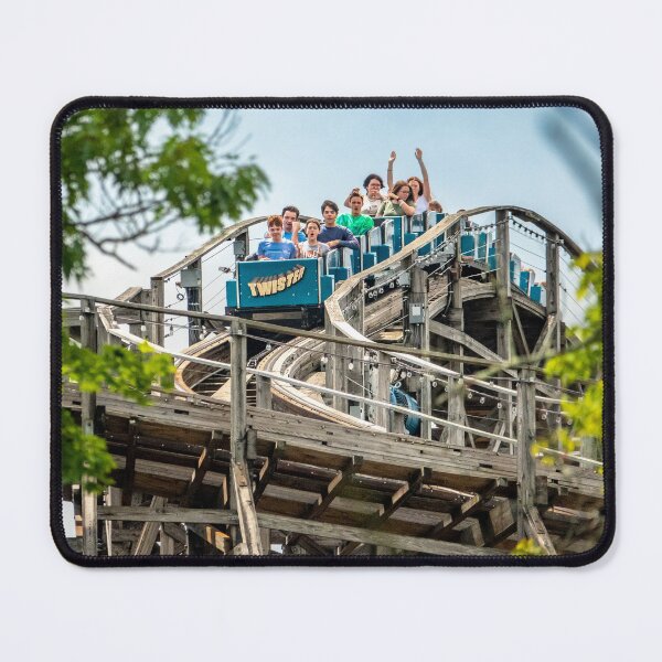 Item preview, Twister Roller Coaster, Knoebels designed and sold by Thrilltography.