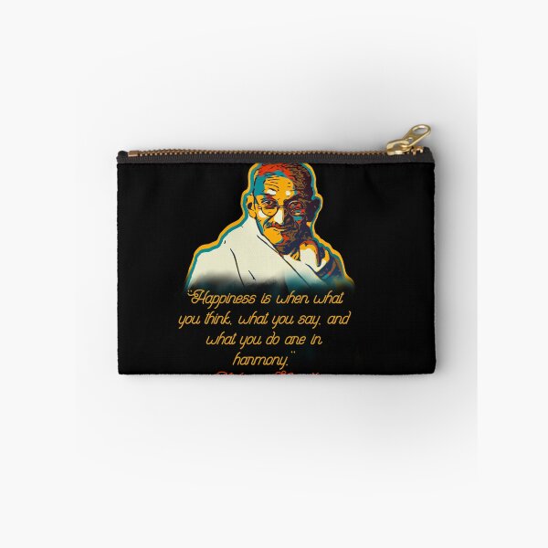Artikelvorschau, Gandhi-Hommage entworfen und verkauft von AW2 Designs.