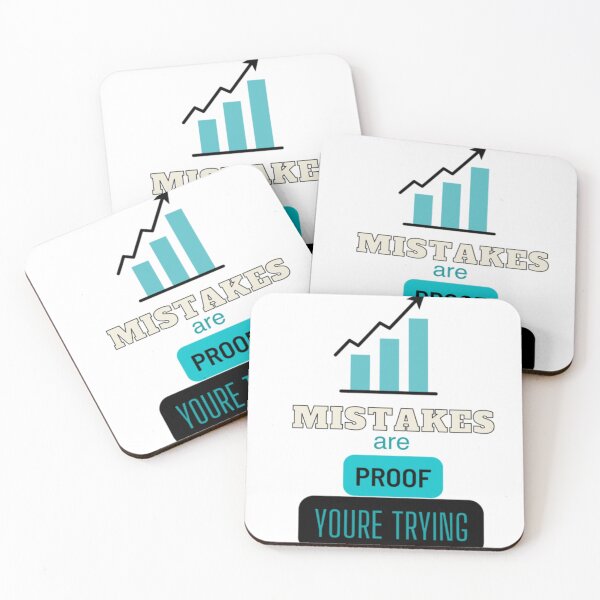 Item preview, Mistakes are proof youre tyrying success designed and sold by MAYSO999.