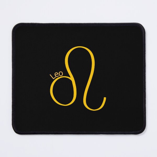 Item preview, Yellow Leo Zodiac Symbol designed and sold by Hellofriendco.