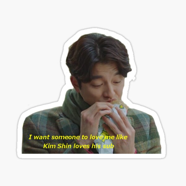 Kim Shin and his Sub Sticker