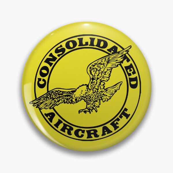 Item preview, Consolidated Aircraft Logo (Black) designed and sold by warbirdwear.