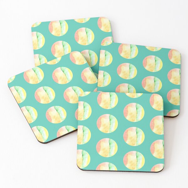 Item preview, August watercolor | August painted dot pattern designed and sold by lausn.