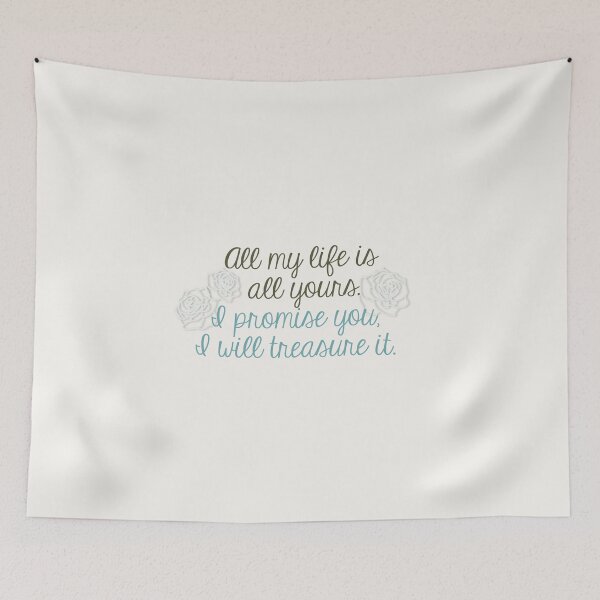 Item preview, all my life is all yours. i promise you, i will treasure it. designed and sold by Pinu92.
