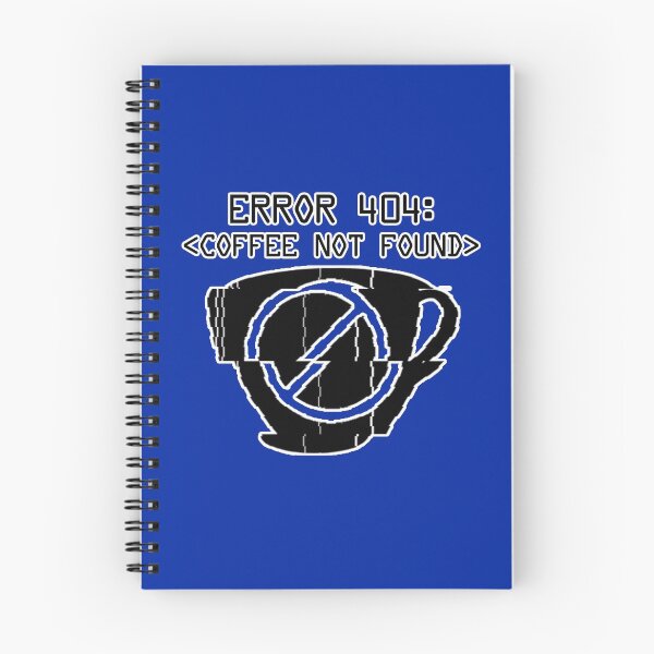 Item preview, Coffee not found - Error 404 designed and sold by Platnix.