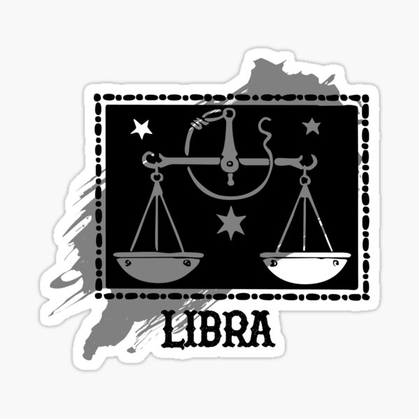 Libra Scale Silhouette Bandana