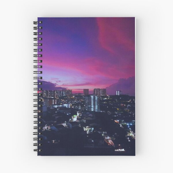 Item preview, Sunrise- Orangish Pink, Purple and Blue Sky designed and sold by ThePeanutSeries.