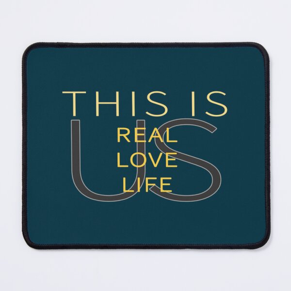 Item preview, This Is Real, This Is Love, This is Life, This is Us    designed and sold by HiDearPrintt.