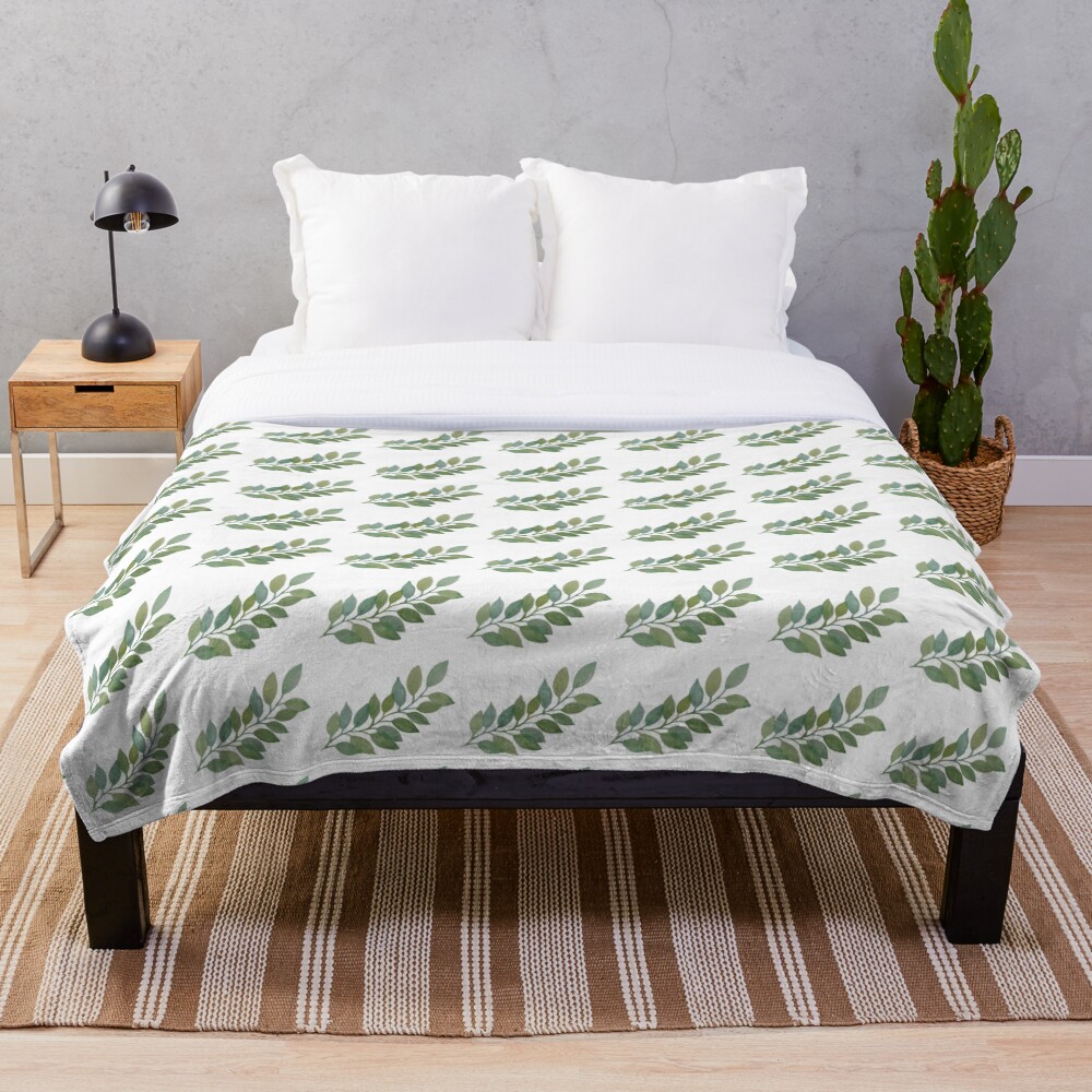 Item preview, Throw Blanket designed and sold by RuriIbara.