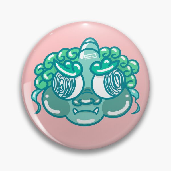 Artikelvorschau, Oni (おに) Chibi-Maske entworfen und verkauft von Mimi Lemon.