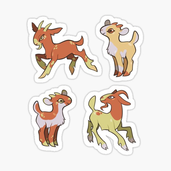 Goat Stickers Sticker