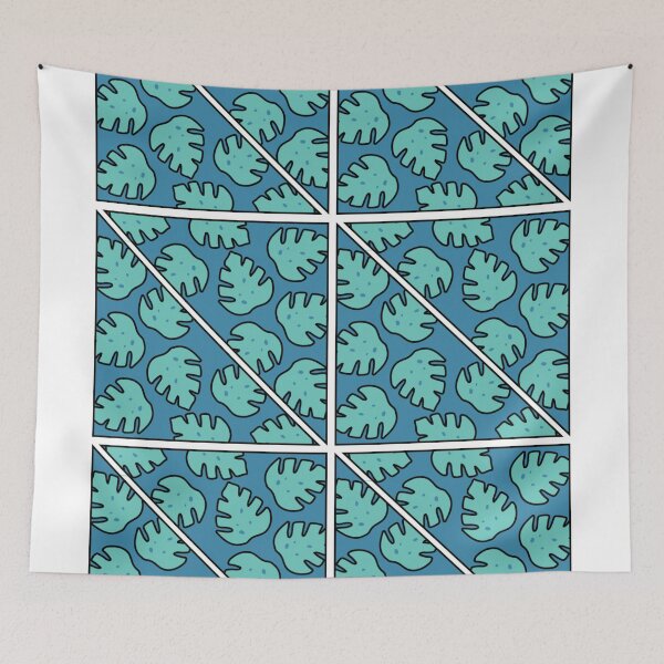 Item preview, Cool Blue Leaves Pattern designed and sold by dineshshop1.