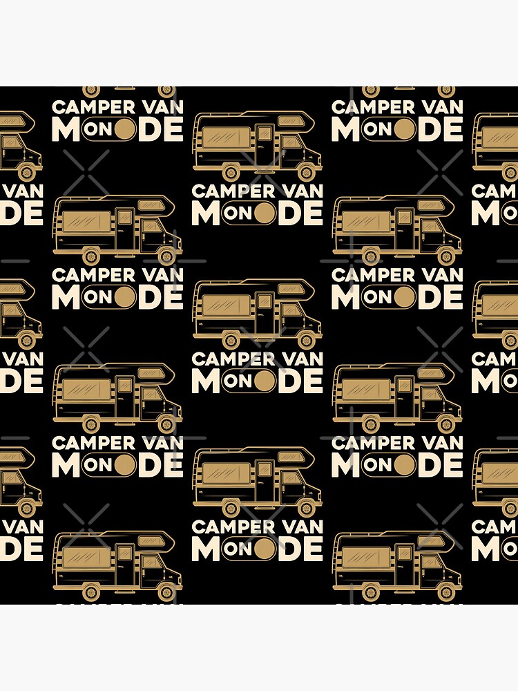 Camper Van Mode On - Camper Van Camping Rv Camper Pin Button sold by ...