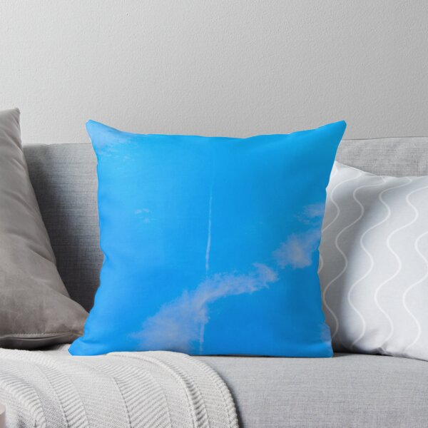 Item preview, Beautiful enchanting bluer than blue sky with wispy clouds designed and sold by AIfun135.