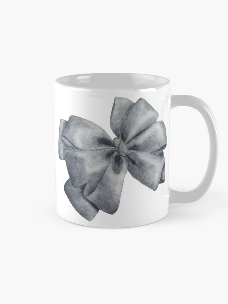 Thumbnail 3 of 6, Coffee Mug, Grey Ribbon designed and sold by RuriIbara.