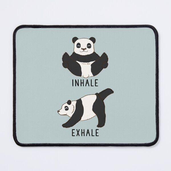Item preview, Inhale Exhale Panda Yoga designed and sold by thepawster.