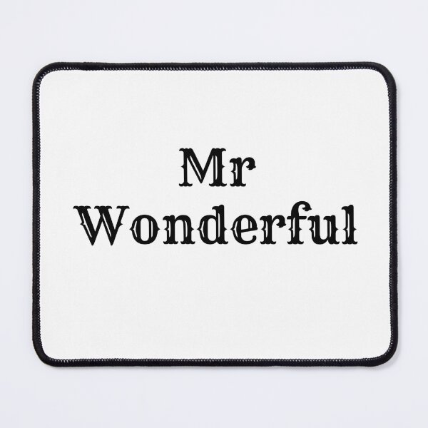 Item preview, Mr Wonderful designed and sold by KamoMokotedi.