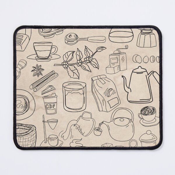 Item preview, Coffee Love Seamless Pattern For A Coffee Obsessed Coffee Drinker/Coffee Addict designed and sold by haRexia.