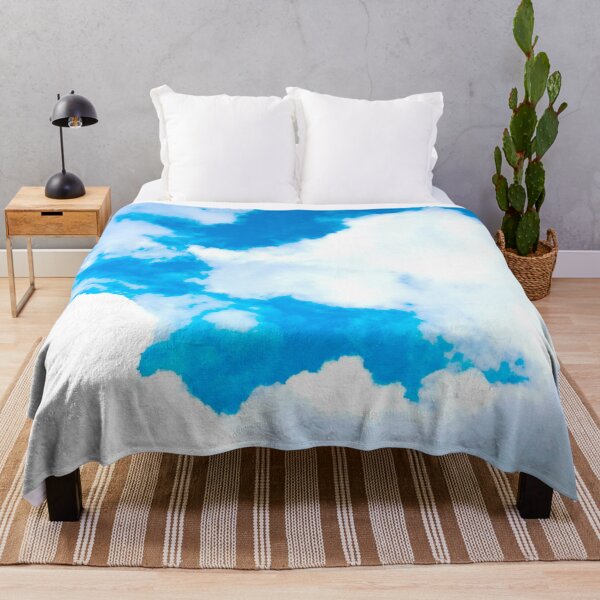 Item preview, Blue sky clouds designed and sold by GingerCatCo.