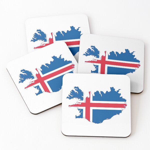 Item preview, Iceland Flag Map designed and sold by jsj17.