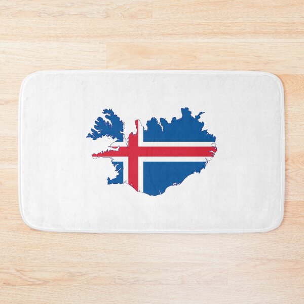 Item preview, Iceland Flag Map designed and sold by jsj17.