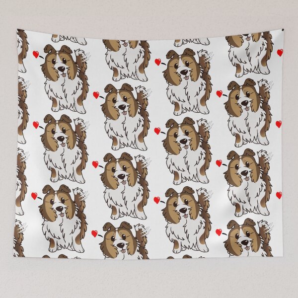 Item preview, Cute chibi rough collie designed and sold by Memockend.