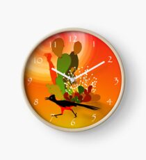Roadrunner Sunrise Clock