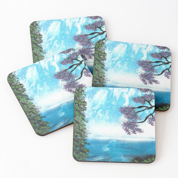 Item preview, Waterfall nature spray paint art designed and sold by Twinkleb17.