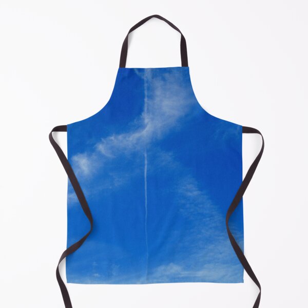 Item preview, Blue sky with wispy clouds and a plane trail designed and sold by AIfun135.
