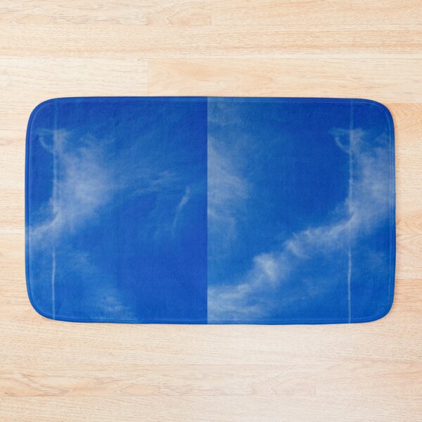 Item preview, Blue sky with wispy clouds and a plane trail designed and sold by AIfun135.