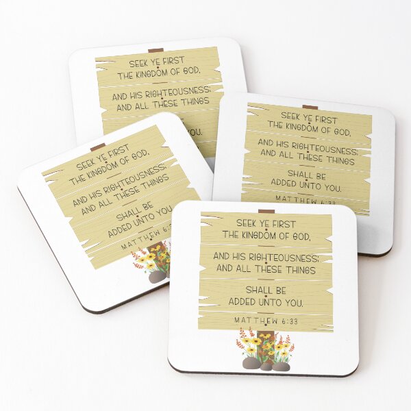 Item preview, Matthew 6:33 Seek Ye First designed and sold by Mariv19.